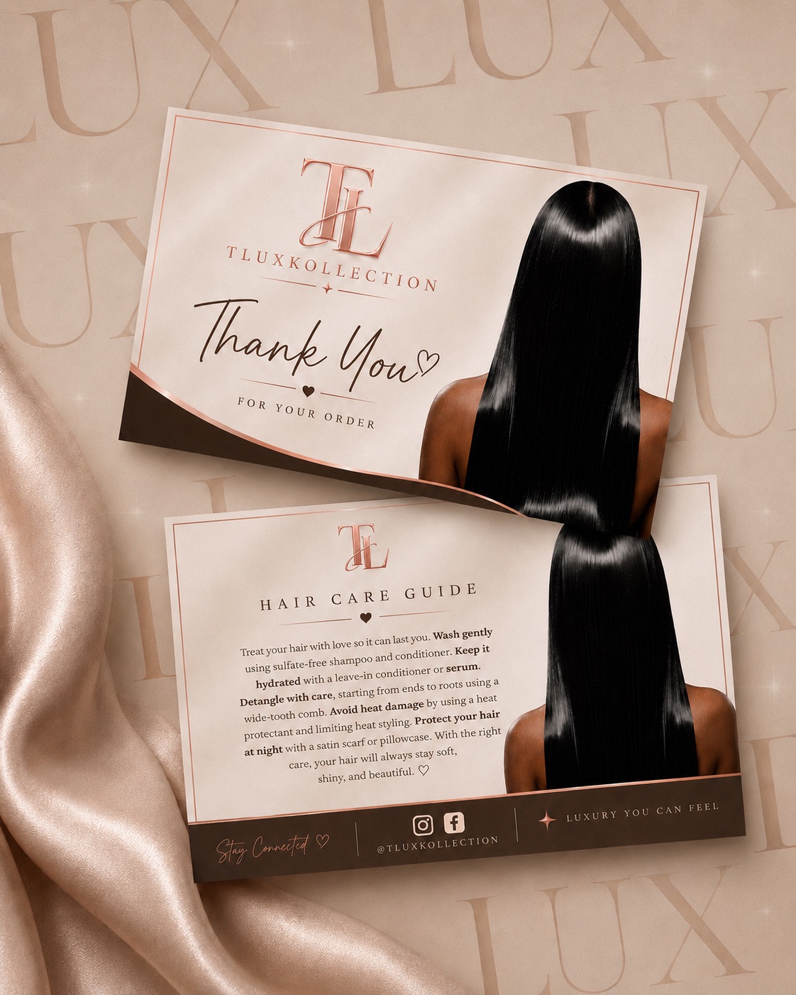 TLuxKollection — Packaging & Print Design
