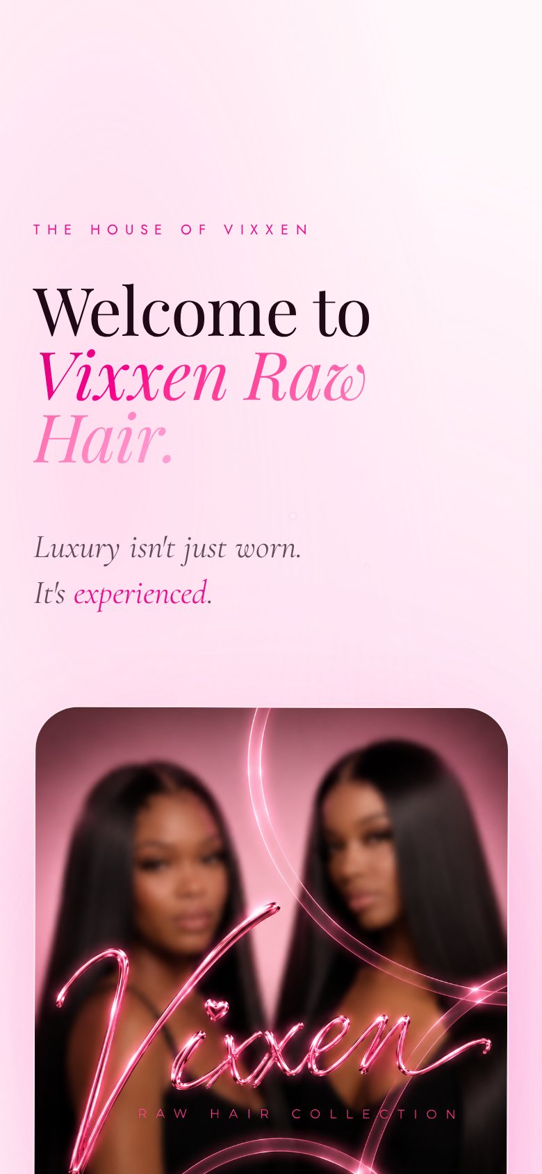 Vixxen Raw Hair mobile views